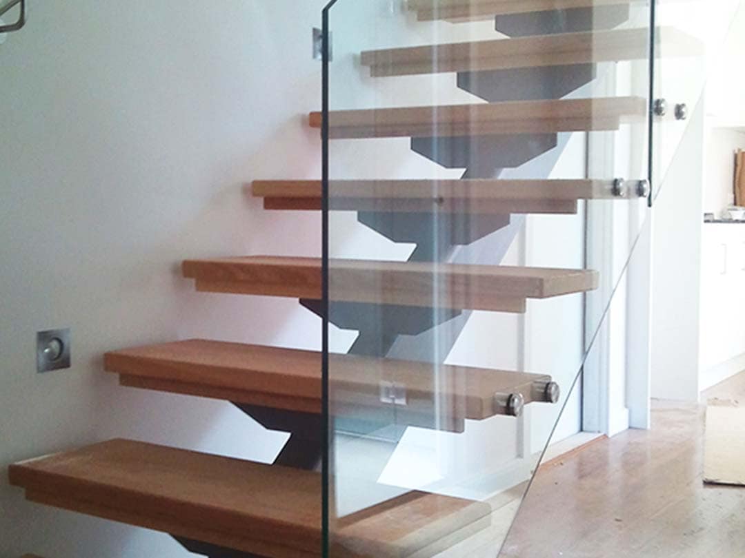 Steel and glass stair builder Melbourne