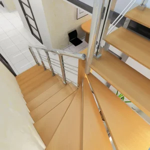 Closed string staircase installation in Melbourne